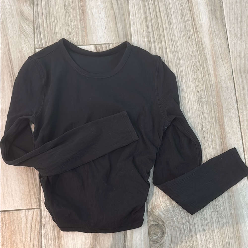 Lululemon All It Takes Ribbed Nulu Long Sleeve Shirt